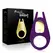 Rocks-Off Soiree The Knight Couple Ring 10-Mode Silicone Black 11cm