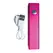 PalmPower Plug & Play Wand Massager Fuchsia 2600mAh USB Powerbank