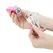 PalmPower Plug & Play Wand Massager Fuchsia 2600mAh USB Powerbank