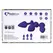 FeelzToys Bibi Set of 3 Silicone Intimate Plugs Purple