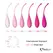 FeelzToys FemmeFit Pelvic Floor Muscle Trainer Set 6 Weights Silicone