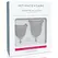 Jimmyjane Menstrual Cups Clear - Ergonomic Reusable Silicone Set