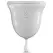 Jimmyjane Menstrual Cups Clear - Ergonomic Reusable Silicone Set