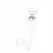 Bodywand Curve Rechargeable Wand Massager White - Ergonomic Design