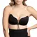 Bye Bra Lace-It Bra Cup A Black - Adjustable Strapless Invisible Support