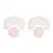 Bye Bra Breast Lift Tape & Silk Covers Nude A-C | 3 Pairs Invisible Support