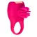 Tokyo Design Glamfit Rotating Stimulation Ring Cerise Silicone USB