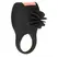Tokyo Design Glamfit Black - Rotating Silicone Stimulation Ring