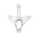 Perfect Fit Zoro Knight Hollow System 15.2 cm Transparent Strap-On