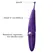 Zumio X Spirotip Precision Rechargeable Stimulation Device, Purple
