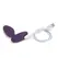 We-Vibe Ditto Flexible Vibrating Plug Purple, Remote & App Control