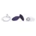 We-Vibe Ditto Flexible Vibrating Plug Purple, Remote & App Control