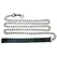 Sportsheets Edge Chain Leash with Leather Handle 119 cm Nickel-Free
