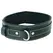 Sportsheets Edge Adjustable Leather Collar with Soft Lining Black