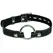 Sportsheets Edge Adjustable O-Ring System Gag Leather Black 3.8 cm