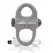 The Screaming O Charged Yoga Flexible Vibe Ring Grey Rechargeable