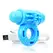 The Screaming O Charged OWow Intimate Vibrating Ring Blue Rechargeable