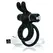 The Screaming O Charged Ohare Black Intimate Dual-Ring Silicone Device