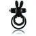 The Screaming O Ohare Black - Double Vibrating Silicone Ring