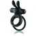 The Screaming O Ohare Black - Double Vibrating Silicone Ring