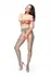 MissO P102 Grey XXL - Elegant Open-Crotch Tights, 40 DEN