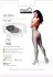 MissO P102 Grey L/XL - Elegant Tights with Functional Cutout, 40 DEN