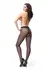 MissO P102 Black XXL - Elegant Tights with Discreet Cutout, 40 DEN