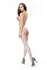 MissO P211 Silver Sheer Tights with Open Gusset XXL