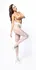 MissO P101 Tights with Cut-Out White L/XL - Shimmering Finish
