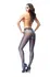 MissO P101 Tights with Cut-Out Dark Blue XXL - Shiny Finish