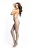 MissO P101 Grey Sheer Tights with Comfort Opening S/M
