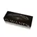 O-WAND Noir Rechargeable Waterproof Massager Black-Gold Ergonomic