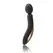 O-WAND Noir Rechargeable Waterproof Massager Black-Gold Ergonomic