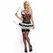 Obsessive Housemaid Costume L/XL - 5-Piece Satin & Lace Set