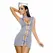 Obsessive Stewardess S/M Uniform Set with Accessories - Navy Blue