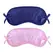 LoversPremium Satin Blindfold Set Pink & Blue - 2 Adjustable Pieces