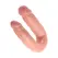 King Cock U-Shaped Double Medium Anatomical Model Flesh Tone 13.9 cm