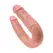 King Cock U-Shaped Double Medium Anatomical Model Flesh Tone 13.9 cm