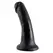 King Cock 6 Inch Intimate Model Black - Textured Suction Base