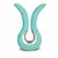Gvibe Mini Tiffany Mint Dual Motor Silicone Intimate Device 10.5cm