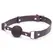 Fifty Shades Freed Cherished Collection Leather Ball Gag Purple & Rose Gold
