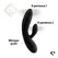 FeelzToys Lea Black Glitter Dual-Motor Intimate System Waterproof 202mm