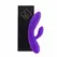 FeelzToys Lea Medium Glitter Purple Dual Motor Intimate Device 202mm