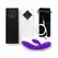 FeelzToys Lea Medium Glitter Purple Dual Motor Intimate Device 202mm