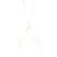 Bijoux Indiscrets Magnifique 8 Body Chain Gold - Adjustable Jewelry Accessory