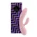FeelzToys Lea Dual Motor Intimate Device Soft Pink Silicone 202mm