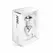 Diogol Anni Round Silver & Black 25mm Aluminium Plug with Crystal