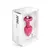 Diogol Anni Round Plug Pink 25 mm - Aluminium & Swarovski Crystal