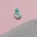 Dame Products FIN Jade - Compact Finger-Worn Vibration Device, Green