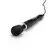 Doxy Die Cast Wand Massager Black - Metal Body, Medical Silicone Head